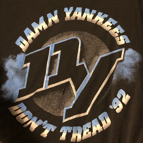 VINTAGE Damn Yankees Concert T-Shirt Size M - Picture 3 of 5